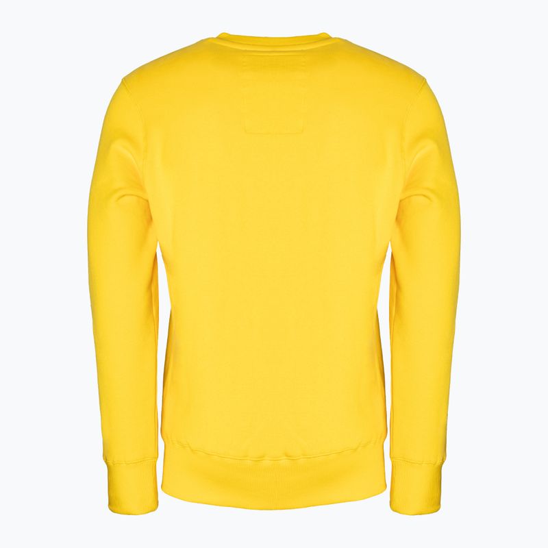 Men's sweatshirt Pitbull West Coast Crewneck Classic Boxing 21 yellow 2