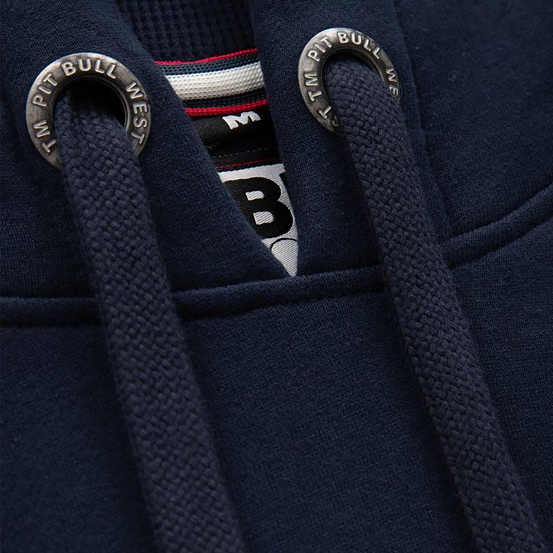 Men's sweatshirt Pitbull West Coast Hooded Classic Logo dark navy 4