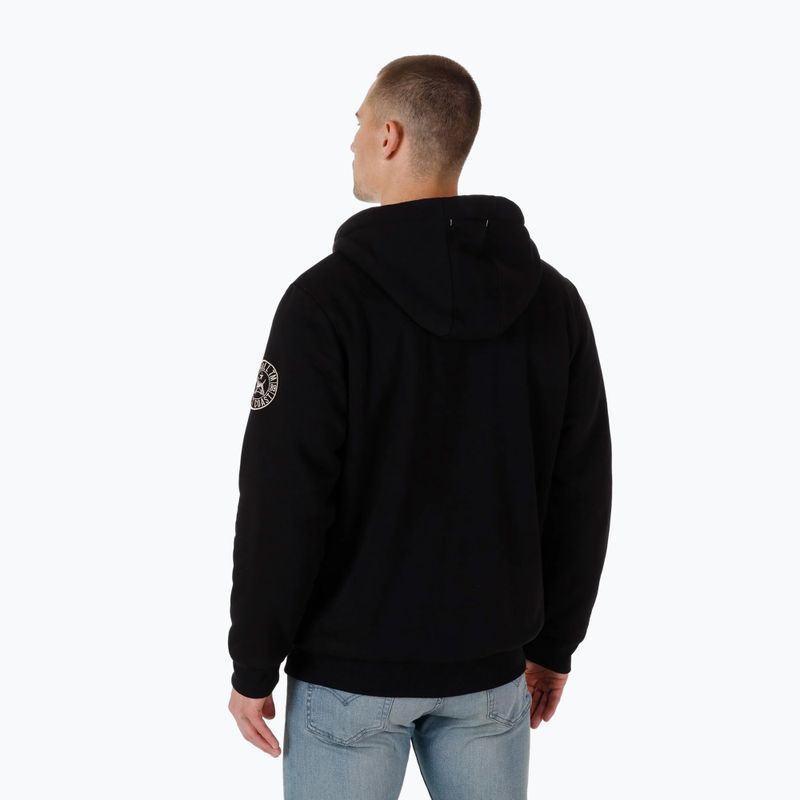 Men's Pitbull Zip Sherpa 2 Ruffin Hooded sweatshirt black 3