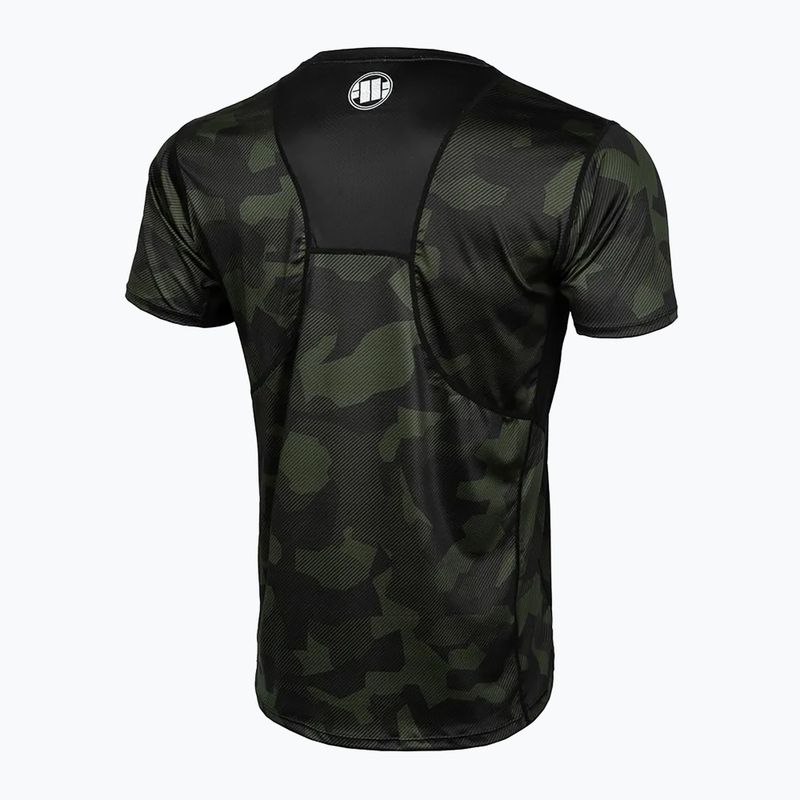 Men's T-shirt Pitbull West Coast Performance Dillard Casino black/olive 2