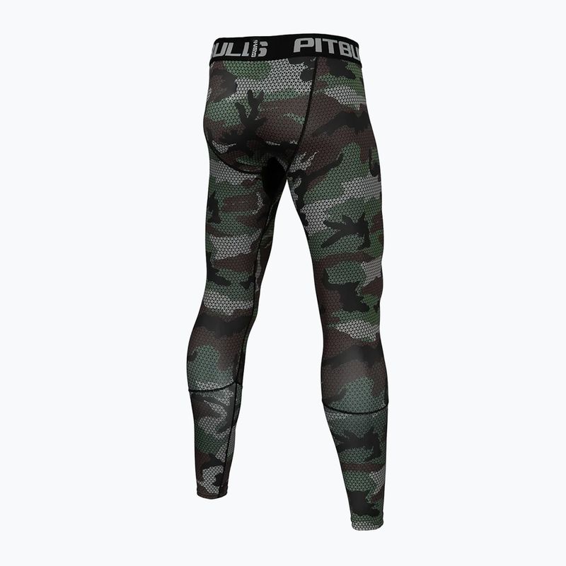 Men's leggings Pitbull West Coast Net Camo Woodland Camo woodland camo 2