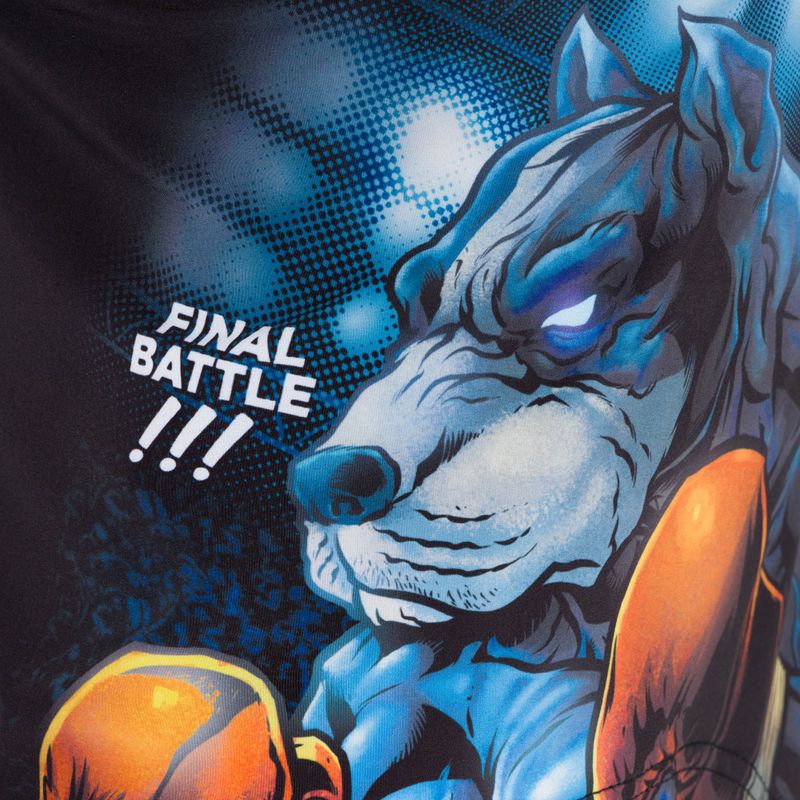 Men's grappling shorts Pitbull West Coast Grappling Master Of Boxing black 7