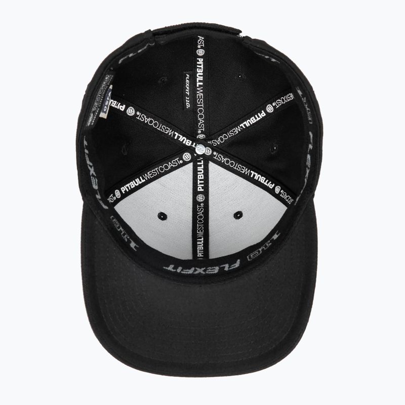 Pitbull West Coast men's Snapback Hook & Loop ,,3D Metal Logo" black 7