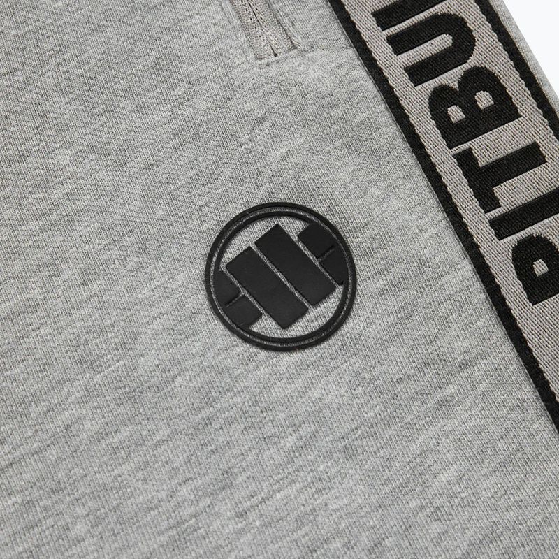 Men's shorts Pitbull West Coast Meridian grey/melange 4