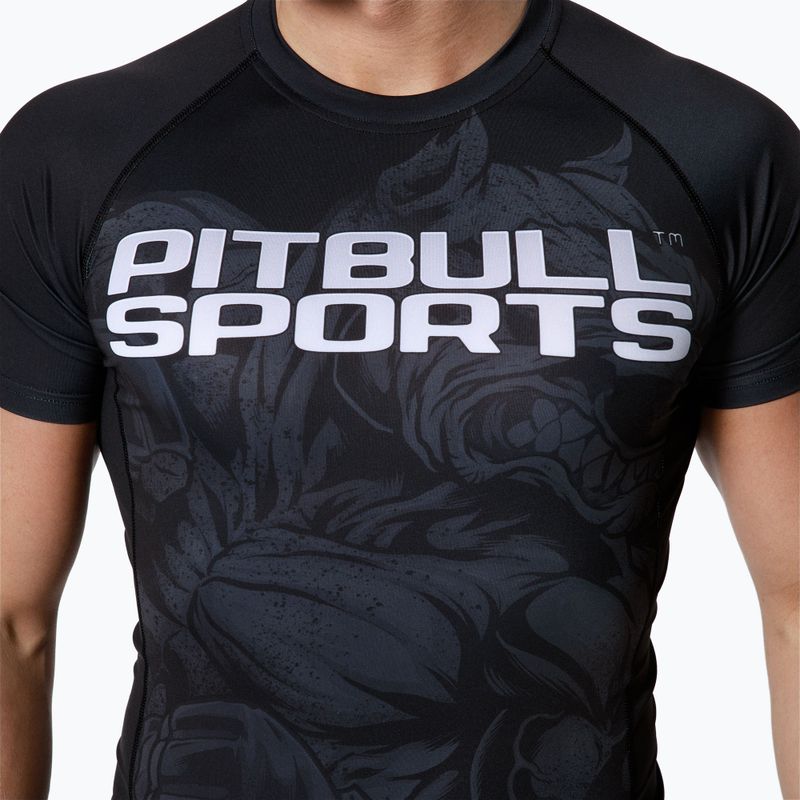 Men's Rashguard Pitbull West Coast T-S Rash Master Of Mma black 4
