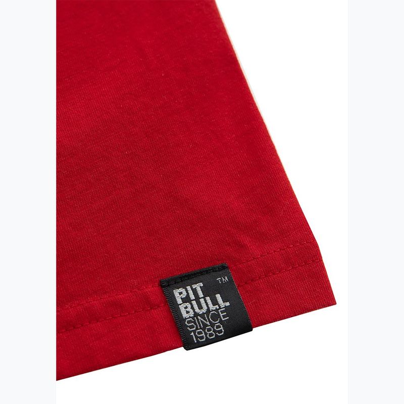 Men's T-shirt Pitbull San Diego Dog red 9