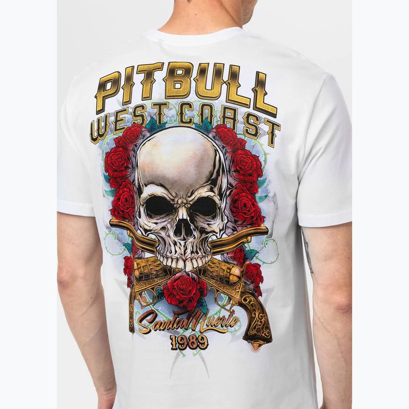 Men's T-shirt Pitbull West Coast Santa Muerte white 6