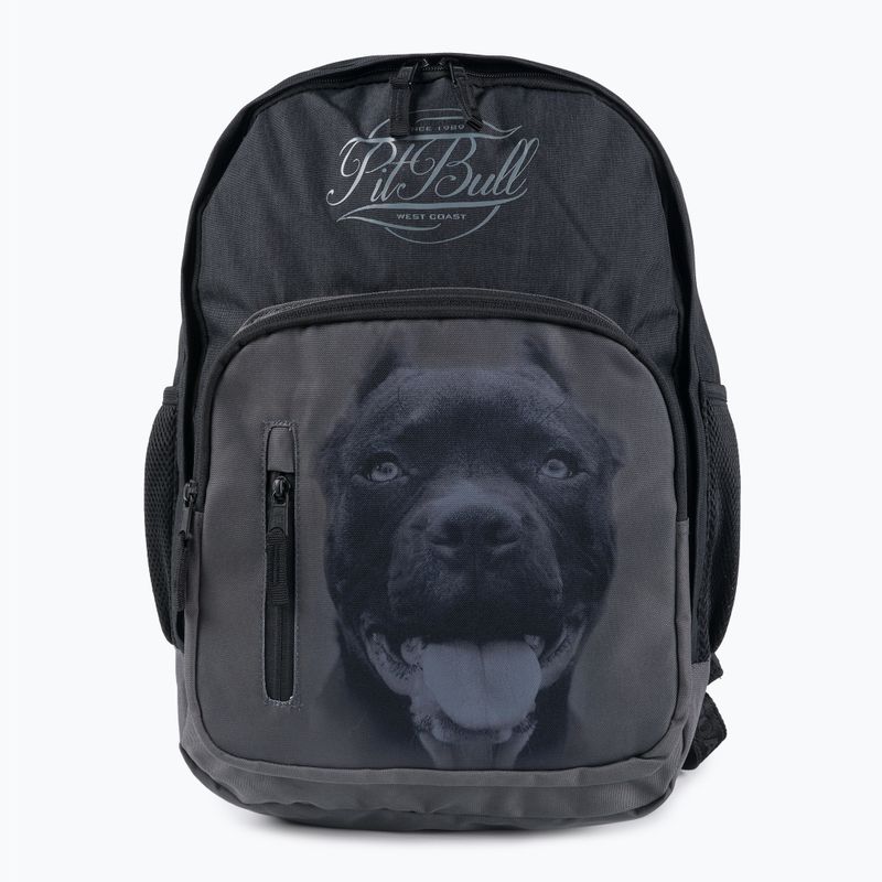 Men's backpack Pitbull West Coast Pitbull Ir black/grey