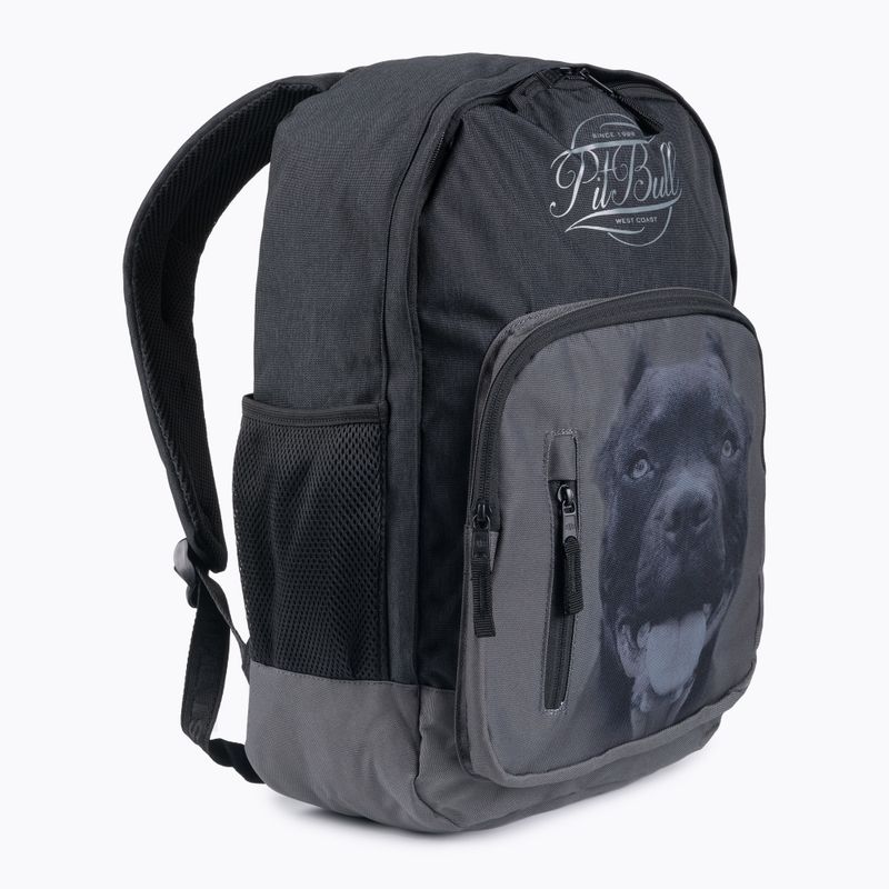 Men's backpack Pitbull West Coast Pitbull Ir black/grey 2