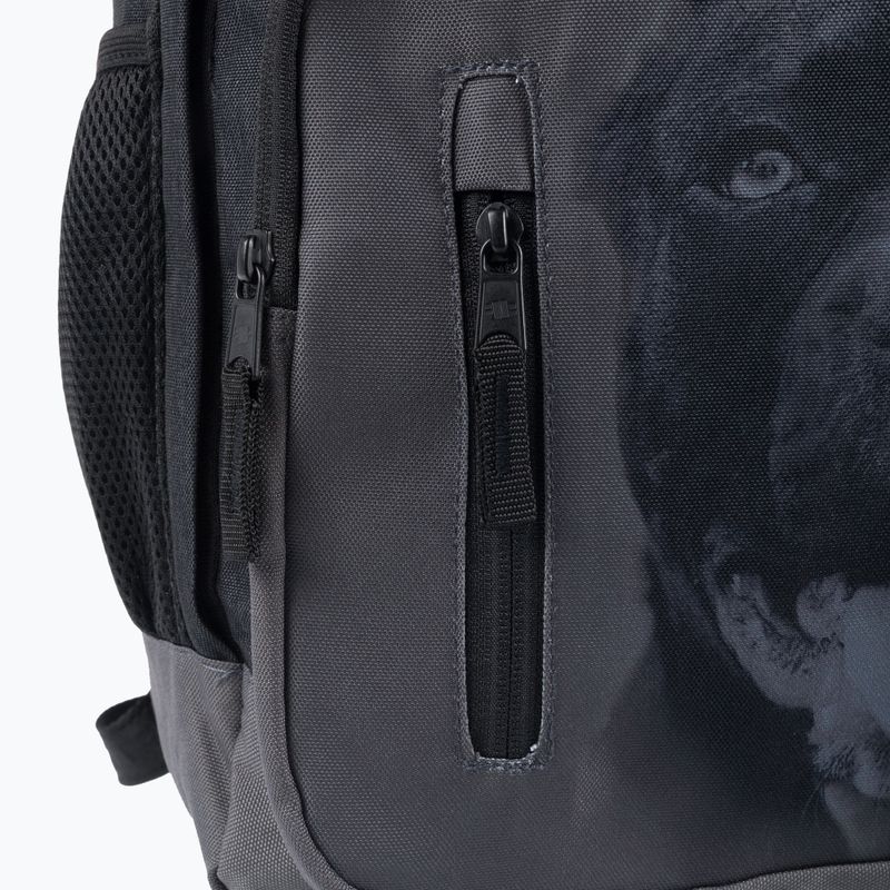 Men's backpack Pitbull West Coast Pitbull Ir black/grey 4