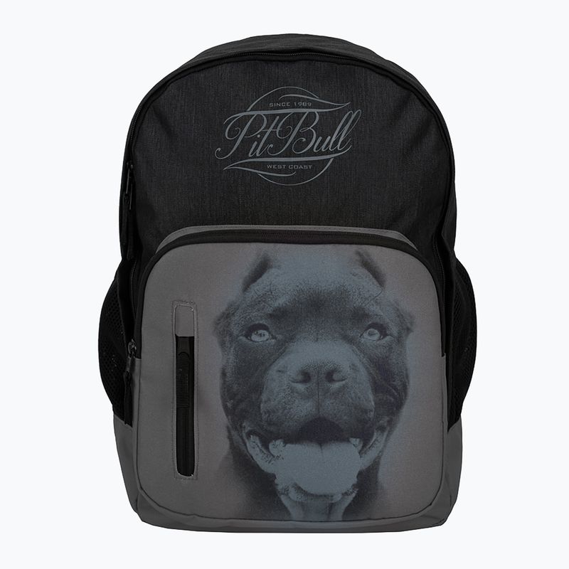 Men's backpack Pitbull West Coast Pitbull Ir black/grey 7