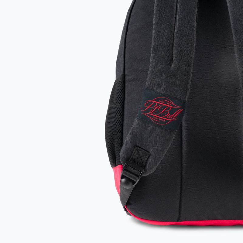 Men's backpack Pitbull West Coast Pitbull Ir black/red 7