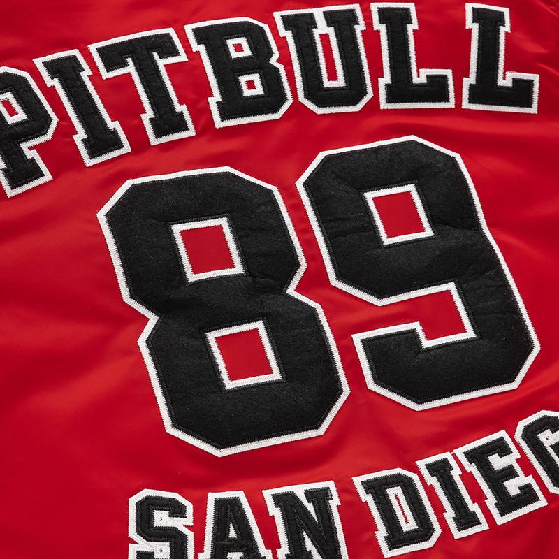 Men's jacket Pitbull West Coast Silverwing Padded Varsity red 5