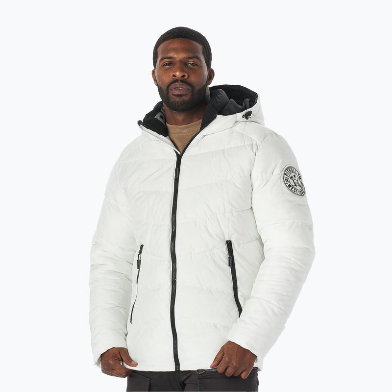 Men's down jacket Pitbull West Coast Mobley white