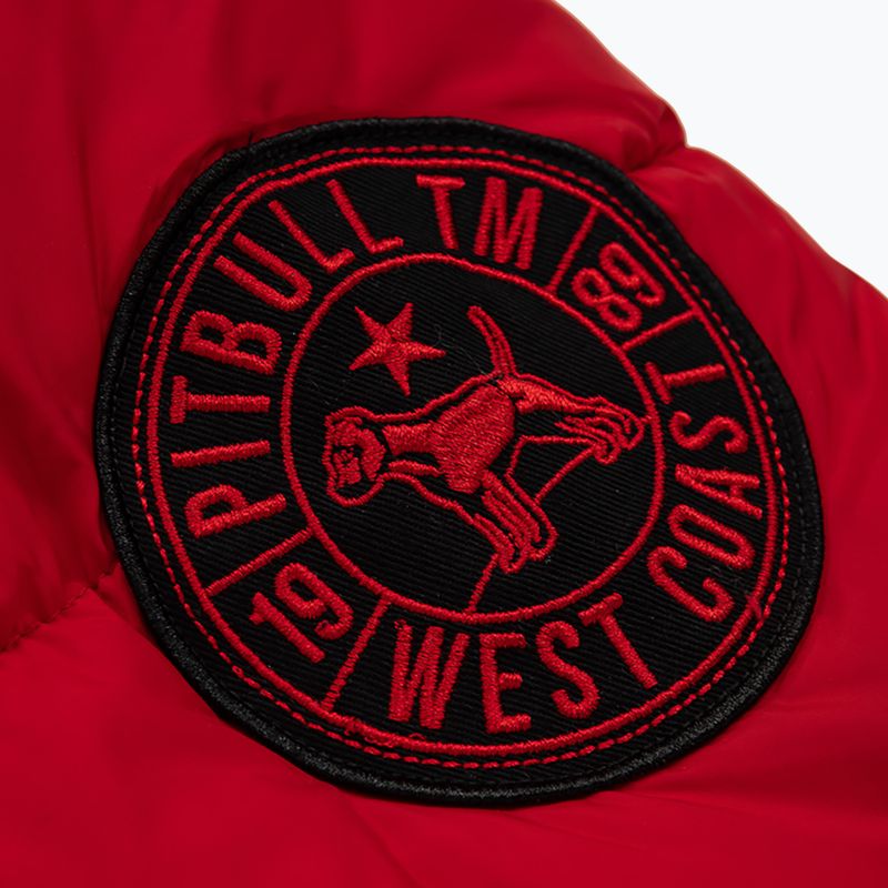 Men's down jacket Pitbull West Coast Mobley red 5
