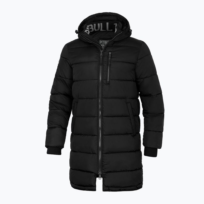 Men's down jacket Pitbull West Coast Starwood Hooded Parka black 4