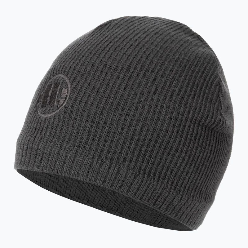 Men's Pitbull Beanie Mills Logo winter cap grey