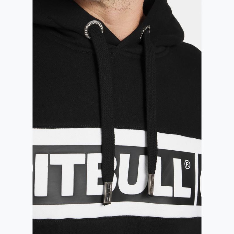 Men's Pitbull Sherwood Hooded sweatshirt black 5