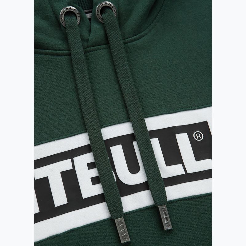 Men's Pitbull Sherwood Hooded sweatshirt dark green 6