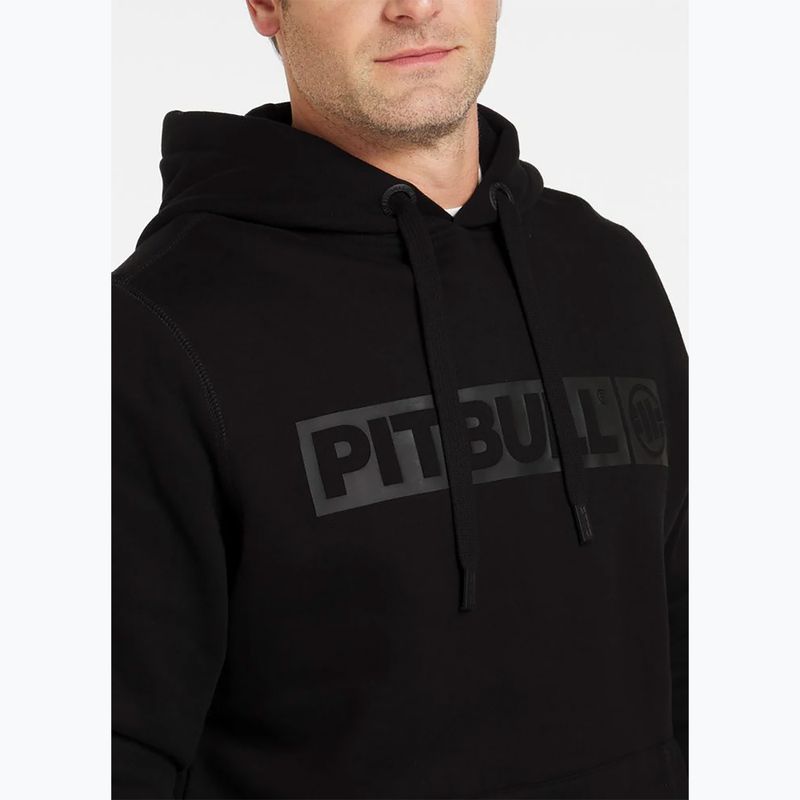 Men's Pitbull Hilltop Hooded sweatshirt black 4