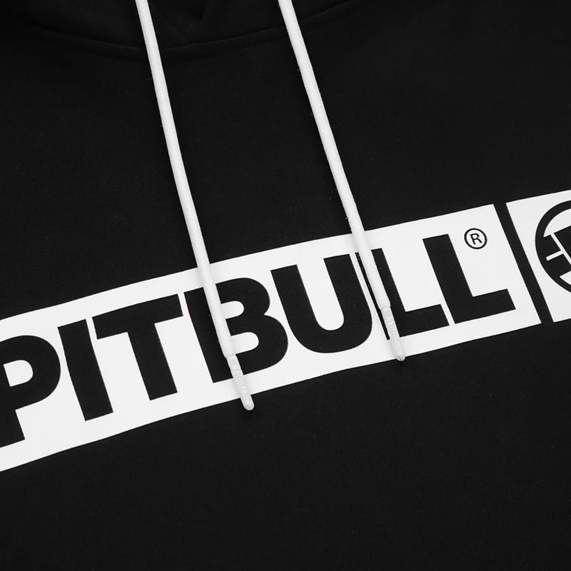 Men's sweatshirt Pitbull West Coast Hooded Hilltop Terry Group black 6
