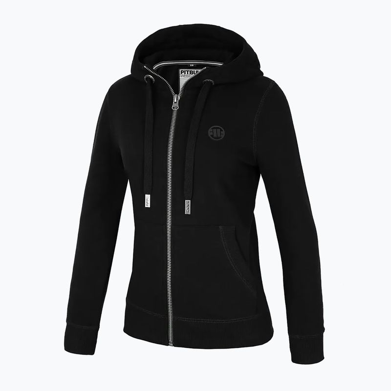 Women's Pitbull West Coast Zip Hilltop Hooded sweatshirt black 4