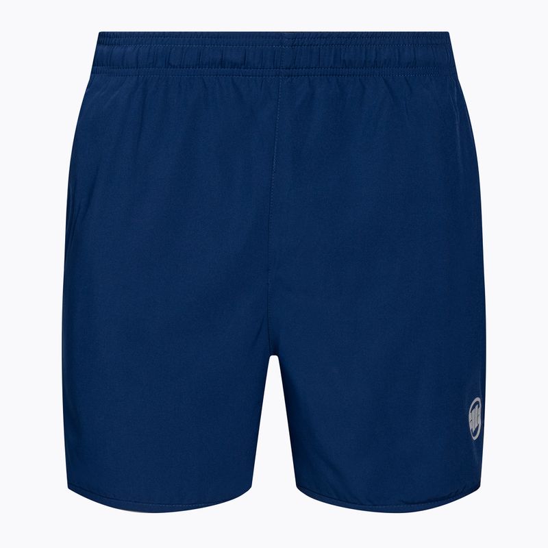 Men's training shorts Pitbull West Coast Performance Small Logo dark navy
