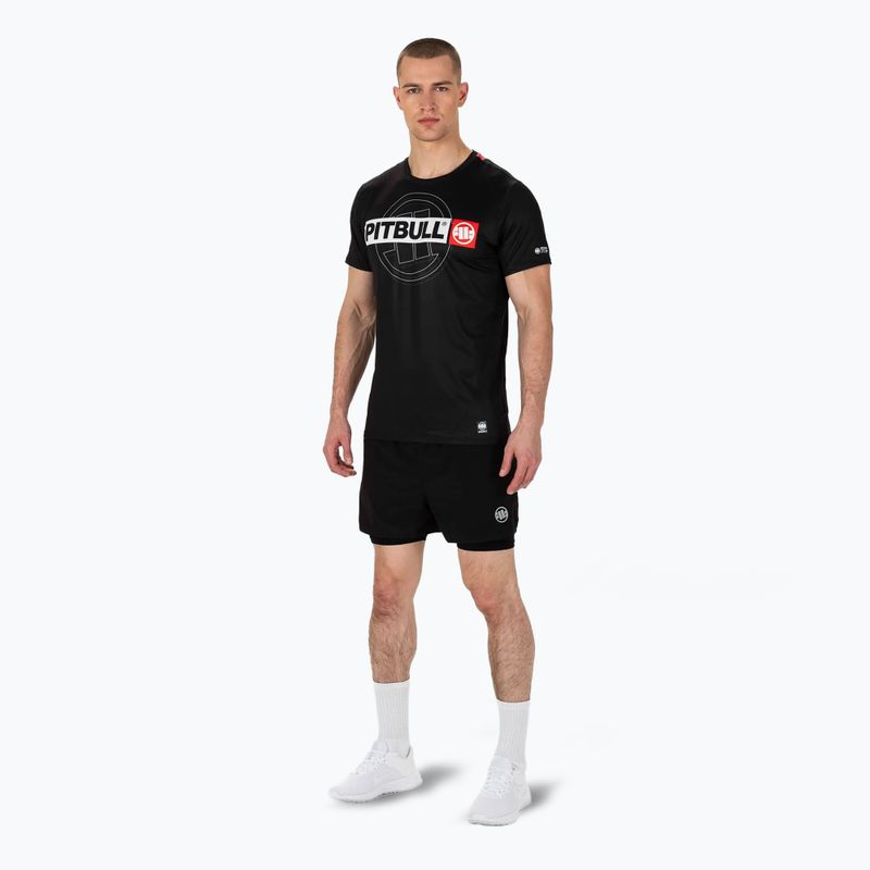 Pitbull Mesh Performance Pro Plus Hilltop Sports men's training t-shirt black 2