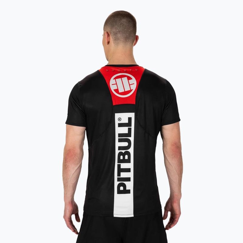 Pitbull Mesh Performance Pro Plus Hilltop Sports men's training t-shirt black 3