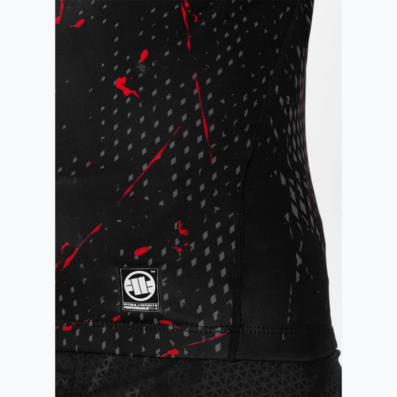 Men's Rashguard Pitbull West Coast Blood Dog 2 Rash black 8