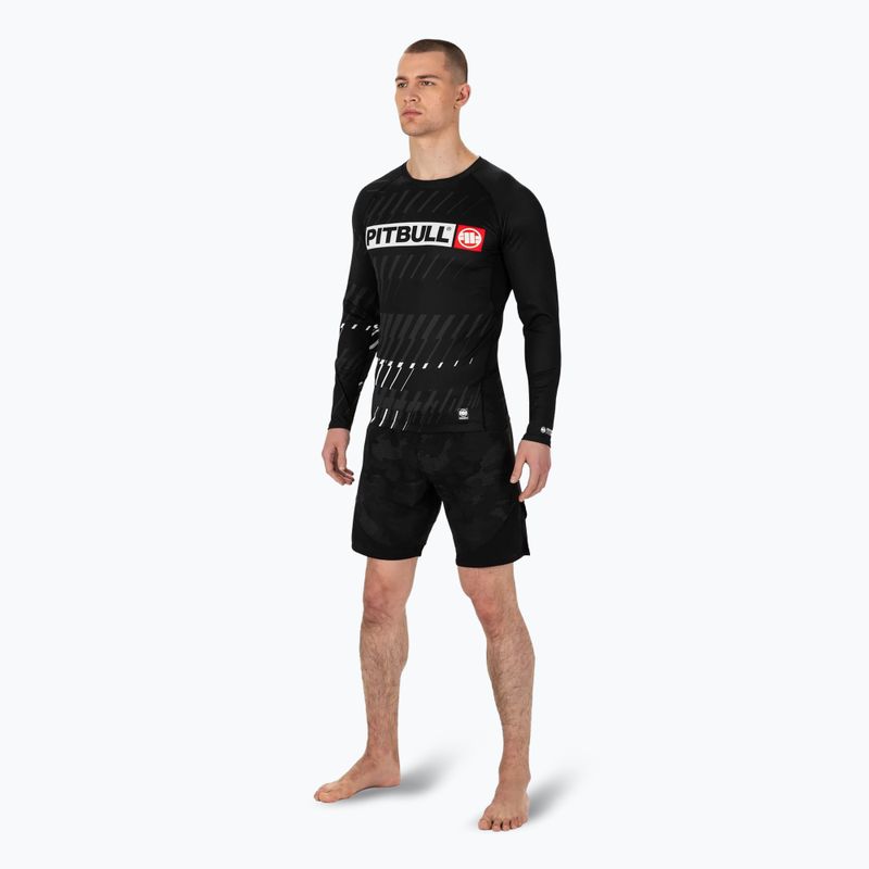 Pitbull men's longsleeve Rashguard Street Dog black 2