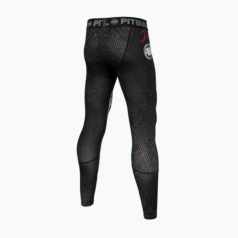 Men's leggings Pitbull West Coast Leggins Blood Dog 2 black 2