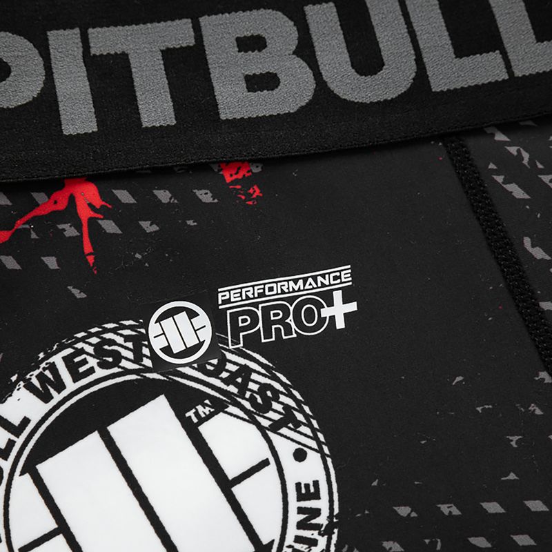 Men's leggings Pitbull West Coast Leggins Blood Dog 2 black 3