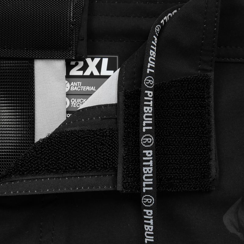 Men's grappling shorts Pitbull West Coast Grappling 1 Masters of MMA Hilltop black 4