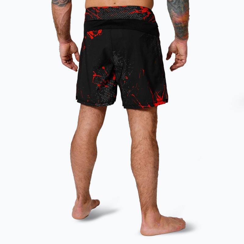 Pitbull Grappling Blood Dog II training shorts black 3