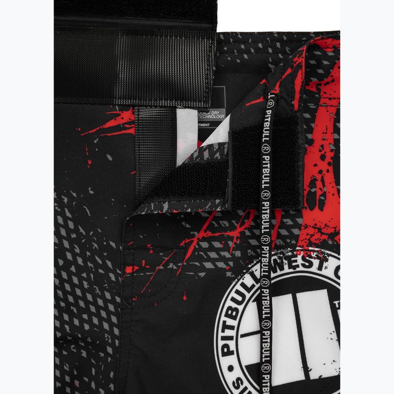 Pitbull Grappling Blood Dog II training shorts black 7