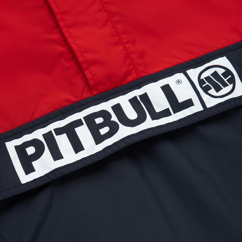 Pitbull West Coast men's jacket Loring Two-Color Kangaroo red/dark navy 7