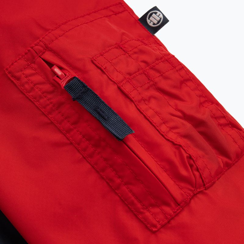 Pitbull West Coast men's jacket Loring Two-Color Kangaroo red/dark navy 8