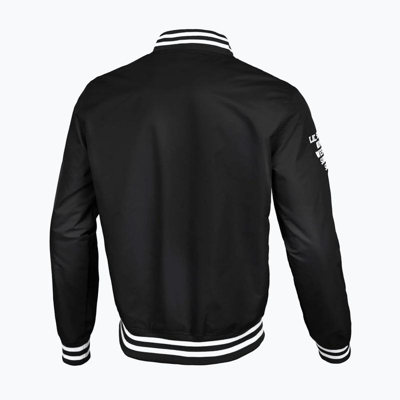 Pitbull West Coast men's Tyrian 2 Varsity jacket black 5