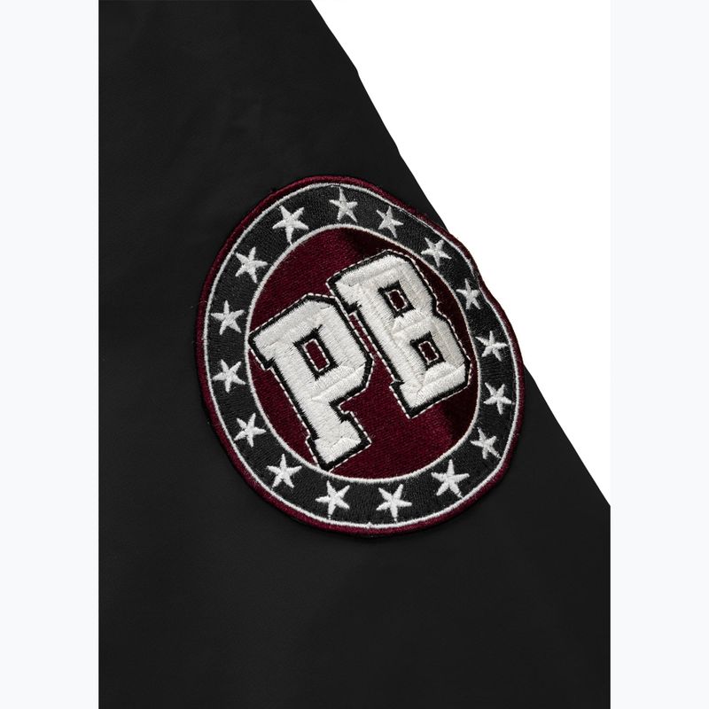 Pitbull West Coast men's Tyrian 2 Varsity jacket black 10