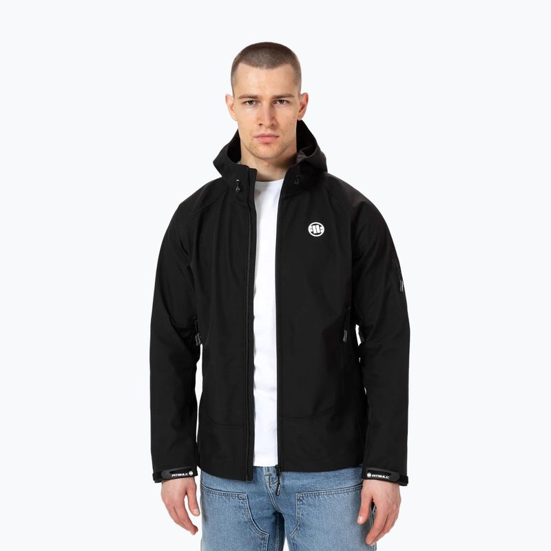 Men's softshell jacket Pitbull West Coast Rockfish 2 Softshell black 4