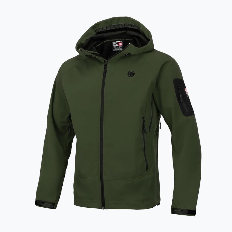 Men's softshell jacket Pitbull West Coast Rockfish 2 Softshell olive