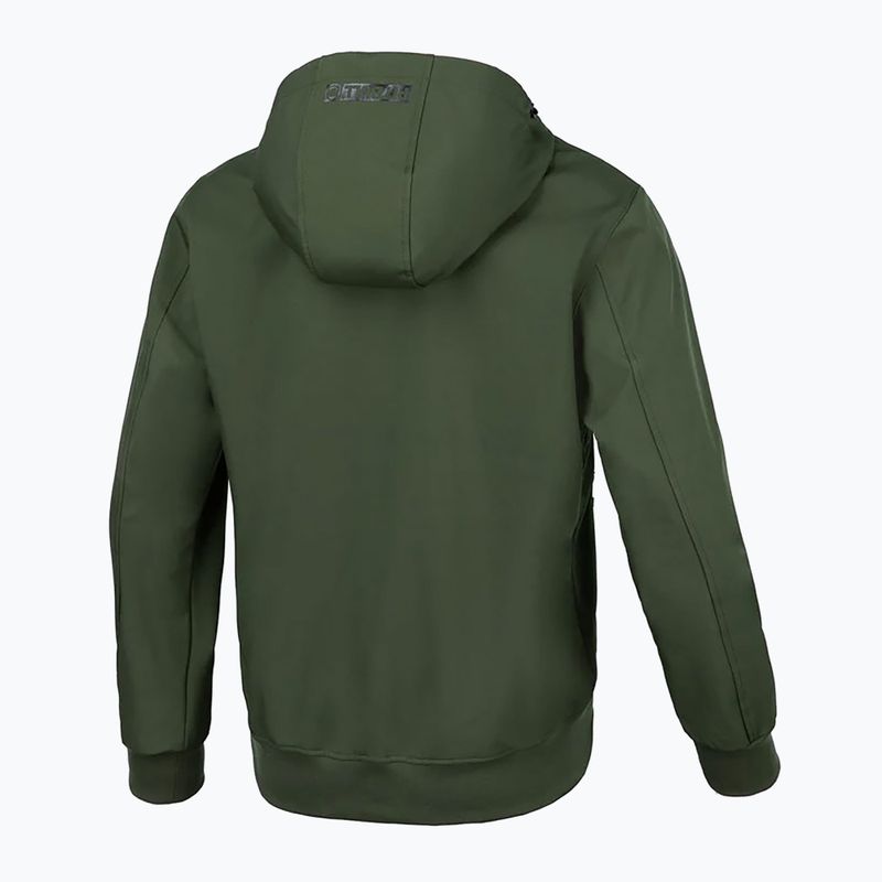 Men's Pitbull Midway 2 Softshell olive jacket 2