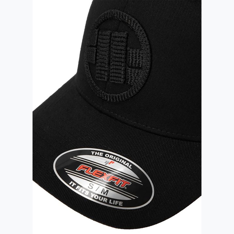 Pitbull Full Cap 3D 'Logo' baseball cap black 4