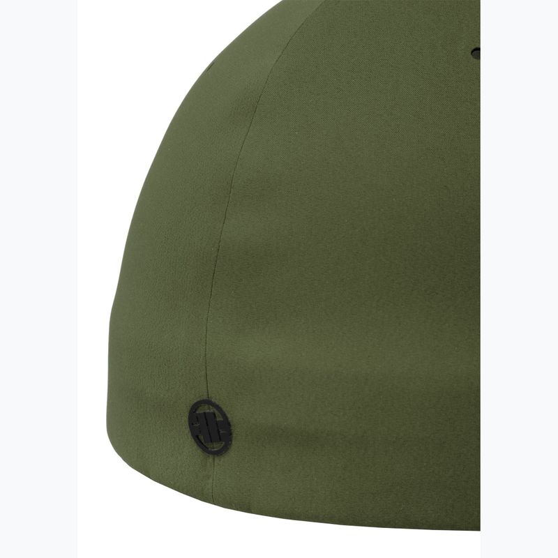 Pitbull West Coast Men's Full Cap ,,Hilltop" Stretch Fitted olive 7