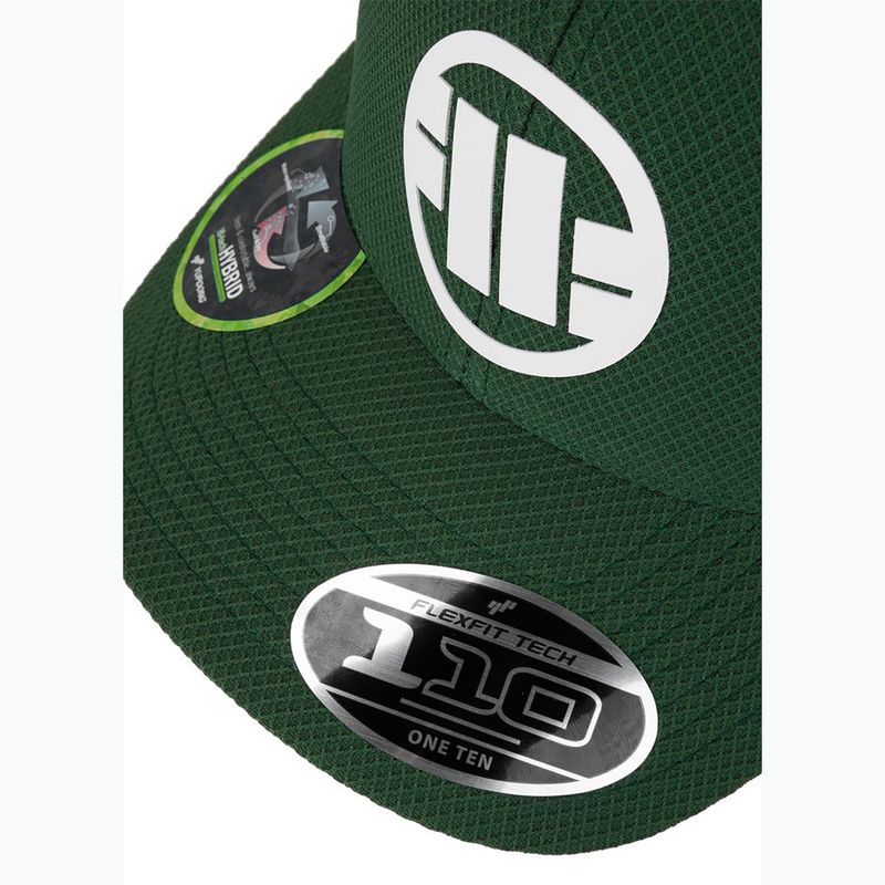 Pitbull Snapback cap ,,Logo" Hybrid green 4