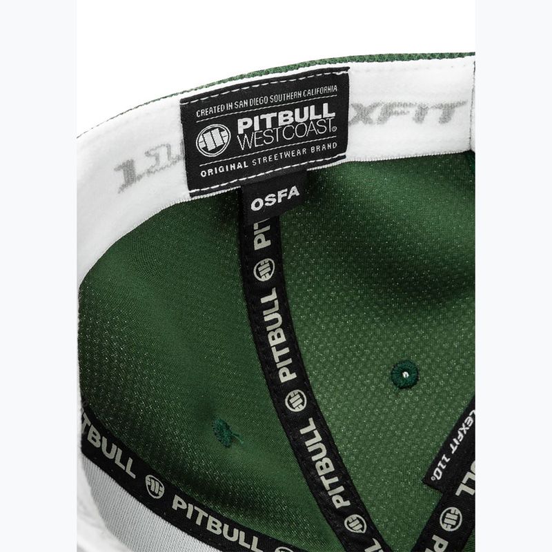 Pitbull Snapback cap ,,Logo" Hybrid green 8