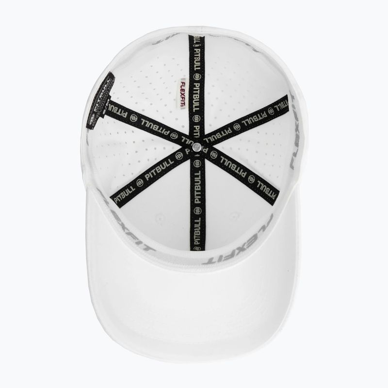 Pitbull Full Cap ,,Logo" Tech Witch Perforated white 3