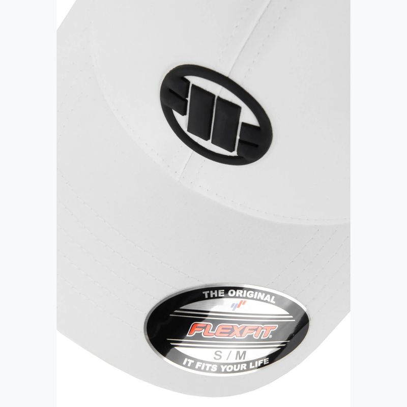 Pitbull Full Cap ,,Logo" Tech Witch Perforated white 4