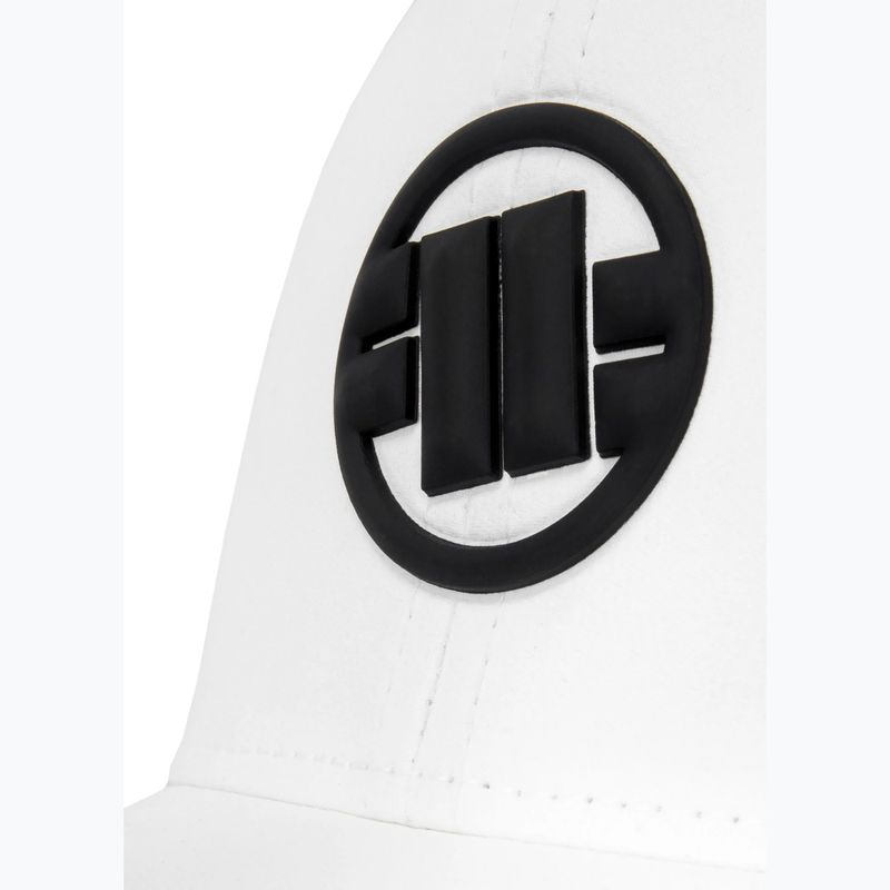 Pitbull Full Cap ,,Logo" Tech Witch Perforated white 5